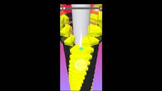 Stack ball Smash the platforms game promo video screenshot 4