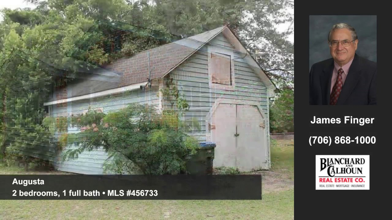 Homes for sale Augusta GA 59,900 Blanchard & Calhoun YouTube