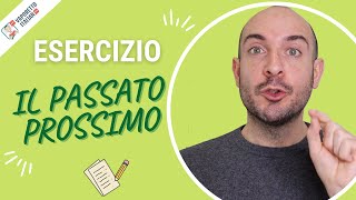 Esercizio sul PASSATO PROSSIMO ITALIANO | Lezione di italiano per principianti