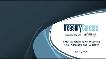 FP&A Transformation  Becoming Agile, Adaptable and Predictive