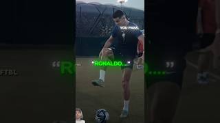 When Ronaldo Taught Neymar Skills 😅
