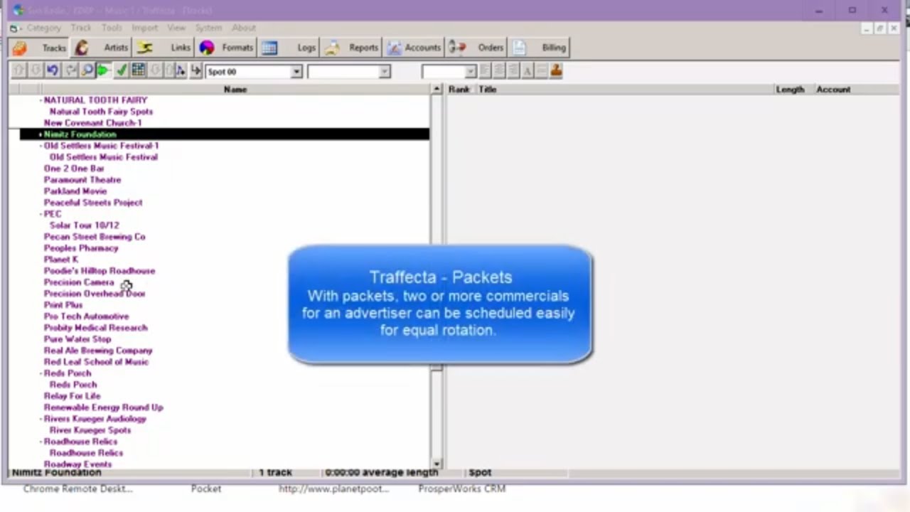 Creating Packets – TrafficONE