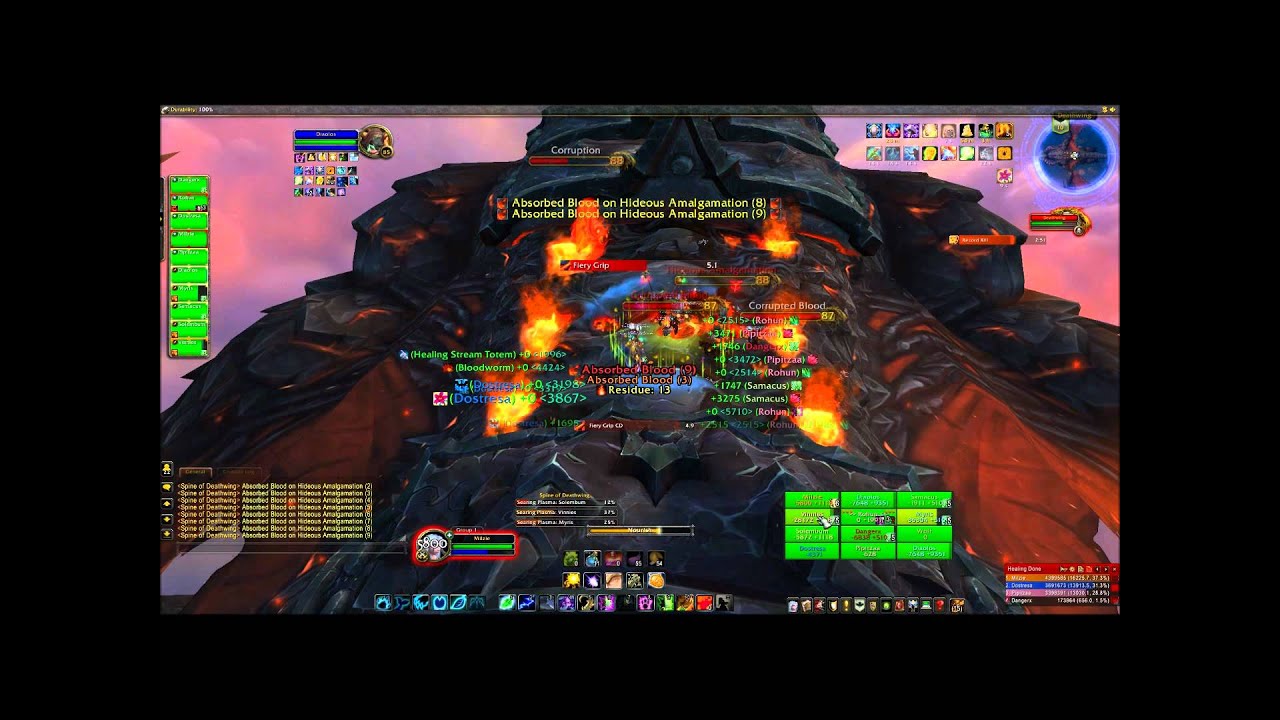 Grasscompany vs Spine of Deathwing