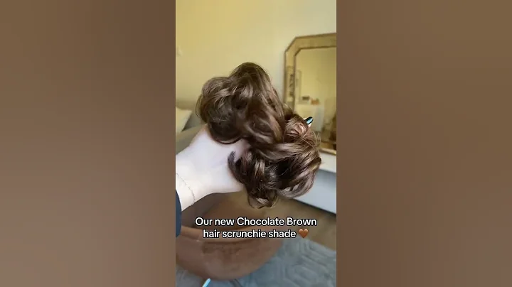 Give your bun maximum volume with our hair scrunchie 😍