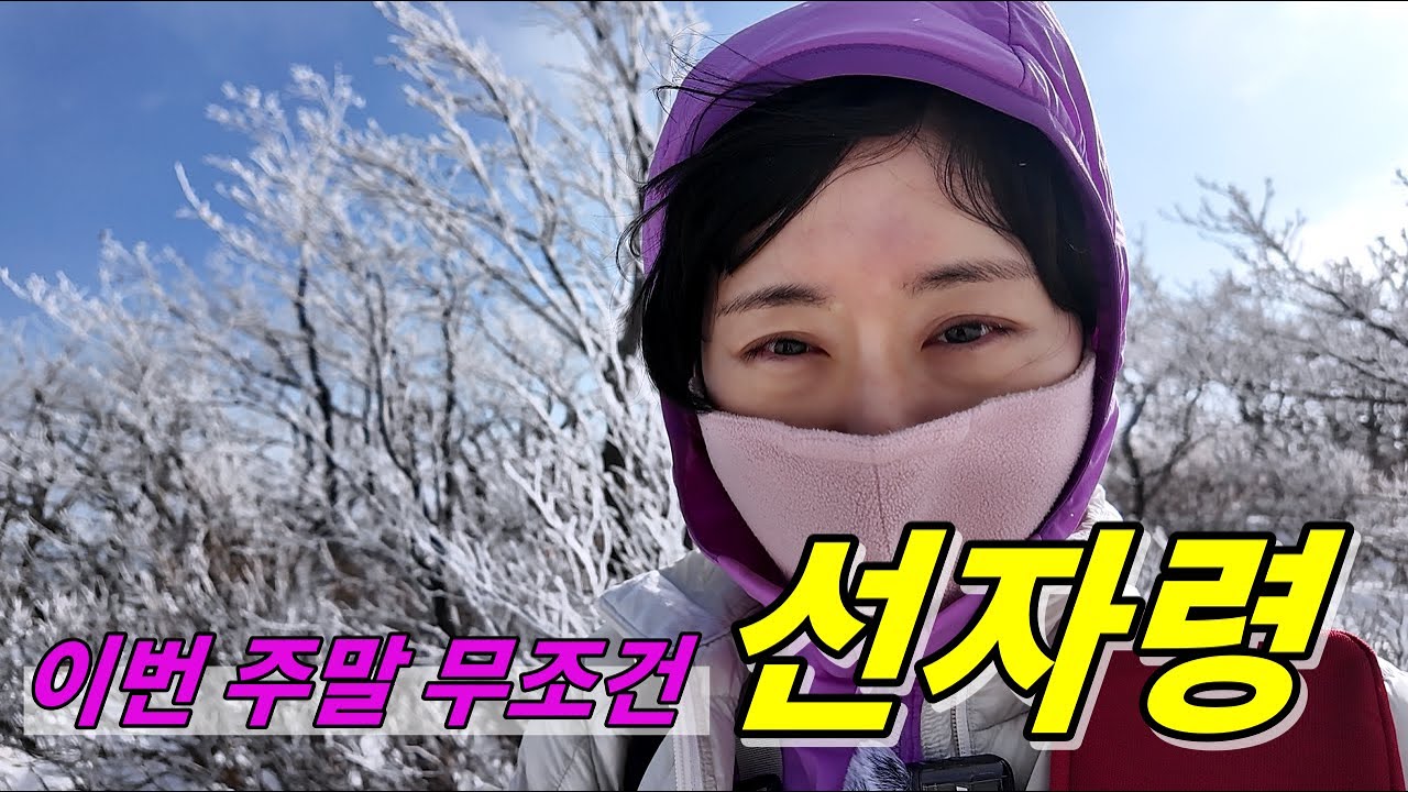 눈꽃산행 성지 선자령 꼭 가세요!!!