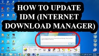 how to update idm