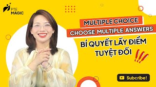 PTE Magic | Overview of PTE Listening Multiple Choice, Choose Multiple Answers
