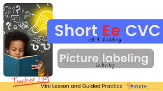 Phonics short Ee mini lesson:  Teacher Led Guided Practice Profile