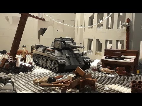 Unfinished LEGO Battle of Stalingrad Crossroads