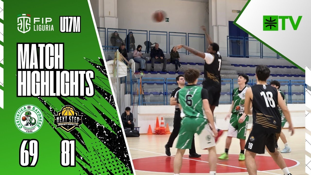 CESTISTICA SV - NEXT STEP RAPALLO U17 GOLD MASCHILE | MATCH HIGHLIGHTS 🤍💚