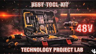 48V Power! ⚡ Best Home Tool Kit for DIY & Projects | Unboxing & Test