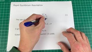 Enzyme Kinetics: rapid equilibrium and steady-state assumptions: Topic 1
