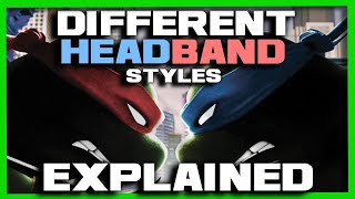 The Different Ninja Turtles Headbands EXPLAINED!