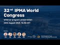 Webinar-program presentation of the 32nd IPMA World Congress