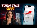 1 Setting Makes Your iPhone Invisible (Turn This Off!)