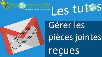 [TUTO] GMAIL : gérer vos pièces jointes reçues