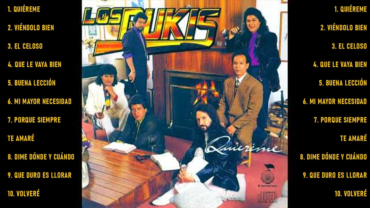 Las Canciones Más Románticas de Los Bukis - Quiéreme (Album Completo)