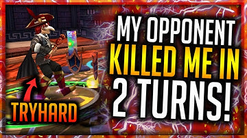 Wizard101: My Opponent KILLED ME In 2 TURNS..! (Ultimate Rage) 😡💀 Champion Classic Fire PvP 🔥🔥
