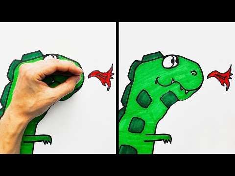 Vídeo: Como fazer um livro de colorir com suas próprias mãos