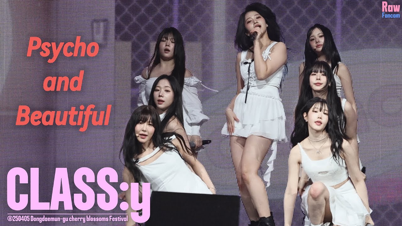 CLASS:y ♬ Psycho and Beautiful @250405 Dongdaemun-gu Spring Flowers Festival #클라씨 #싸이코앤뷰티풀