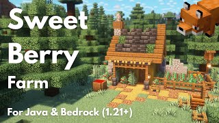 SWEET BERRY FARM | Minecraft Tutorial | Java & Bedrock 26.2