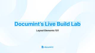 Layout Elements 101 | Live Build Lab (Aug 6, 2026)
