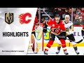 NHL Highlights | Golden Knights @ Flames 03/08/20