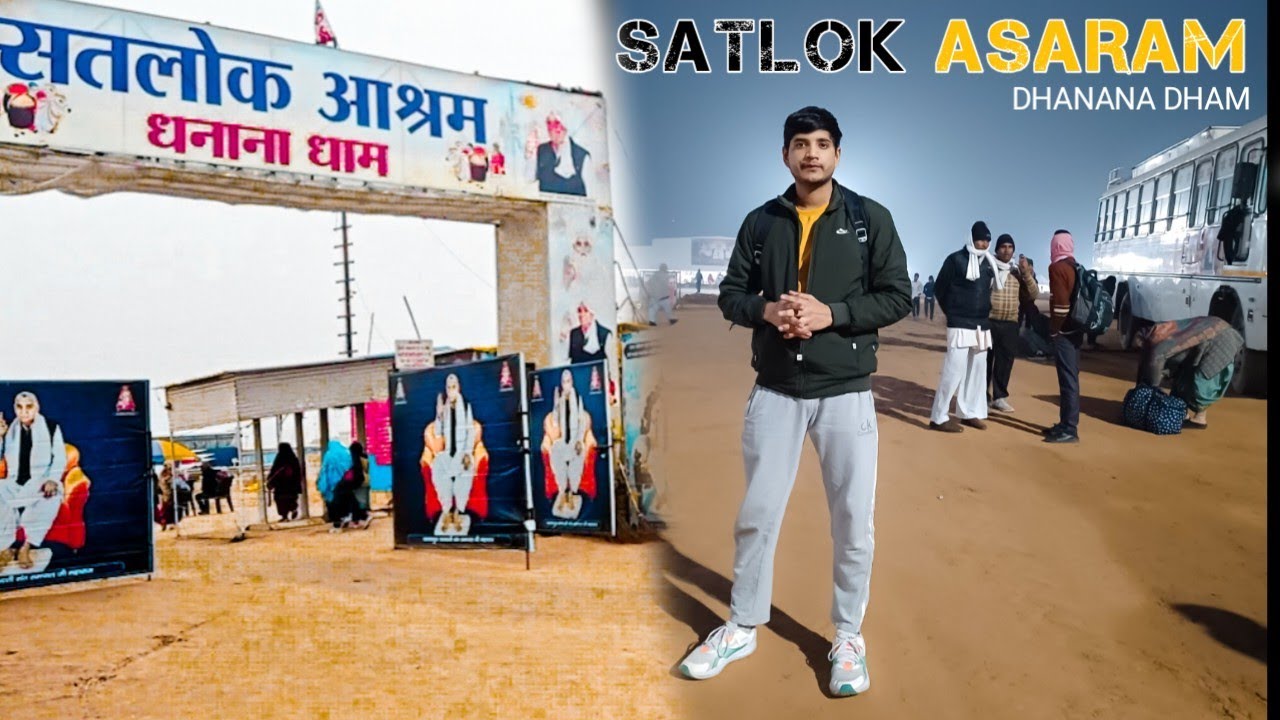 विश्व का सबसे बड़ा आश्रम 🤍 Satlok Ashram Dhanana Sonipat 📍 (HR)