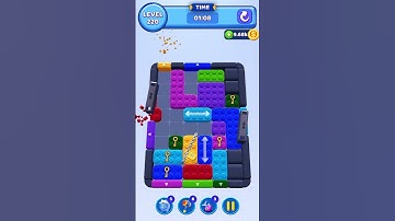 Color Block Jam Level 220 Solution Walkthrough#colorblockjam #gaming #games #colorblockjamgame #game