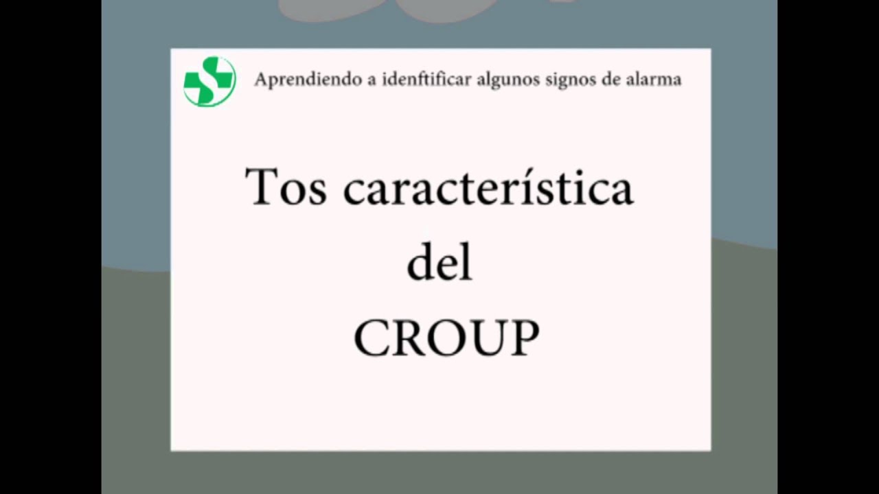 Identifíque la Tos del CROUP. - YouTube