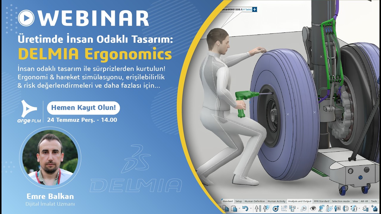 🎥 WEBINAR: Üretimde İnsan Odaklı Tasarım 