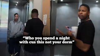 Wardrobe Catches Gio Coming Out Another Creators Dorm At Streamer University 