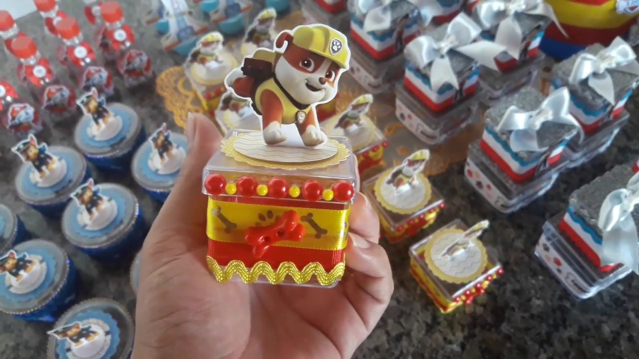 Festa Patrulha Canina Preparativos e Idéias (Personalizados)