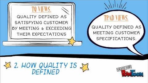 PAD 256 TQ VIEWS VS TRADITIONAL VIEWS OF QUALITY