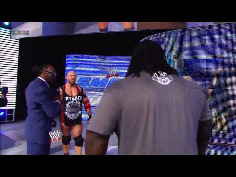 Mark Henry and Ryback both shatter a long-standing bench press record: SmackDown, March 29, 2013