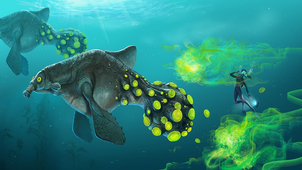 Subnautica (part 2) this game still scares me YouTube