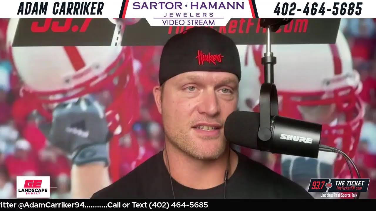 Former Husker Football player, Jared Crick, joins Adam Carriker on The Ticket: June 19th, 2023