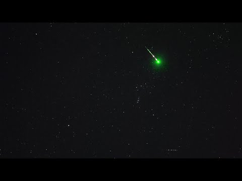 2022年10月21日 4:52:39 爆発、永続痕を伴うオリオン座流星群