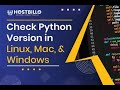 How to Check Python Version in CMD | beginner-Friendly Guide(windows)