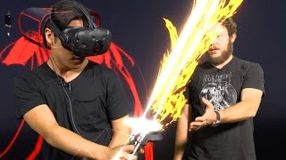 VR In Real Life - Mixed Reality Tiltbrush