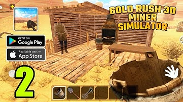 I Unlocked Blacksmith | Gold Rush Miner Simulator 3D Gameplay Part-2 (Android, iOS)