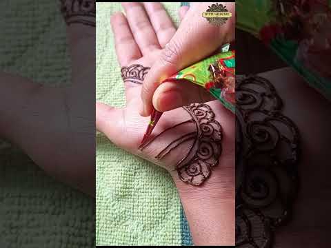 Kids Mehendi Design #mehendicreation #mehendidesigns  #mehendikedesign #mehndi #mehandi #hennadesign