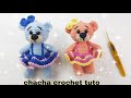 Tuto portecls ours amigurumi au crochet partie 1