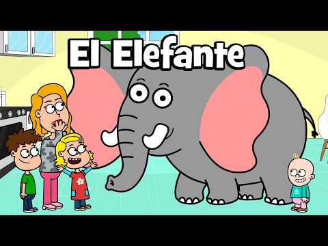 El Elefante | Canción Infantil Divertida | Hurra Canciones Infantiles