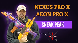 Sneak Peak at the Adventure Force Nexus Pro X and Aeon Pro X from ‎@DartZoneBlasters 