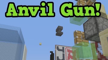 Minecraft Xbox One / PS4 - ANVIL SHOOTER Tutorial - SlimeBlock Creation