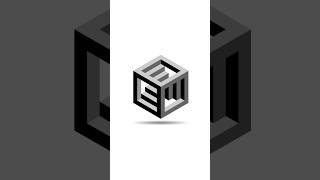 3D cube design in Coreldraw |  learn Coreldraw in hindi #3ddesign #logo #coreldraw
