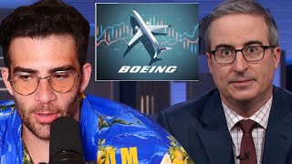 JOHN OLIVER on Boeing | HasanAbi