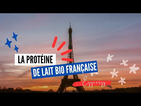 La protéine de lait native bio française est de retour chez Eggnergy