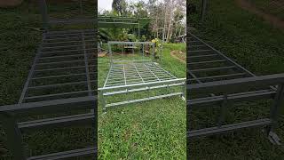 King size bedfram #gongtv #diy #shortvideo #welding King size bedfram #gongtv #diy #shortvideo #welding